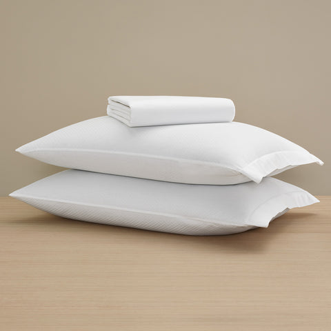 Checkered Sateen Simple Sheet Set